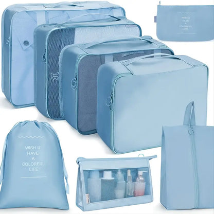 8-in-1 Travel Organiser Set