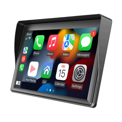 CarMate Companion: 7" Wireless CarPlay & Android Auto Smart Display