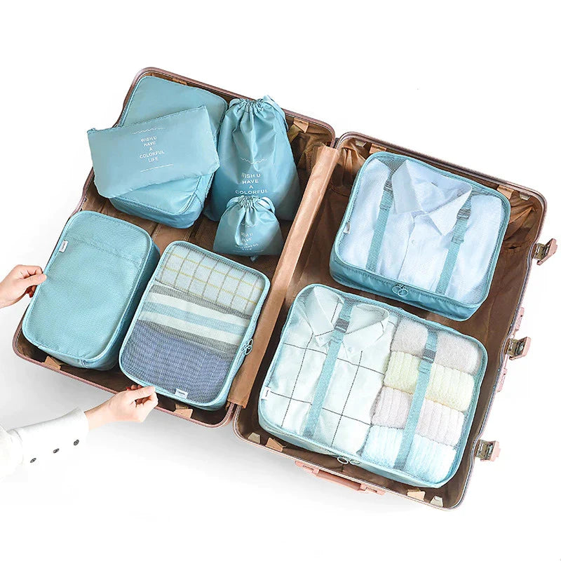 8-in-1 Travel Organiser Set