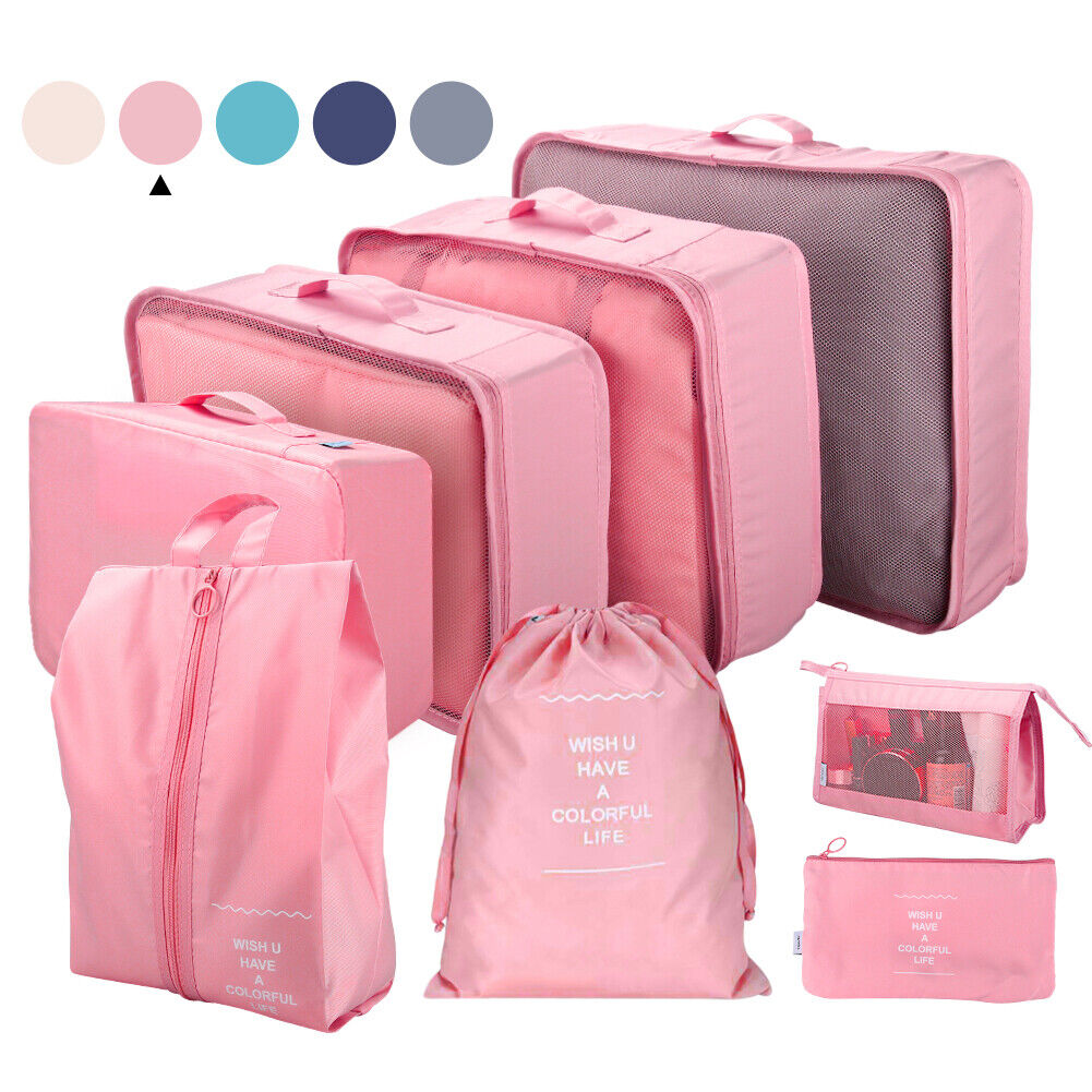 8-in-1 Travel Organiser Set